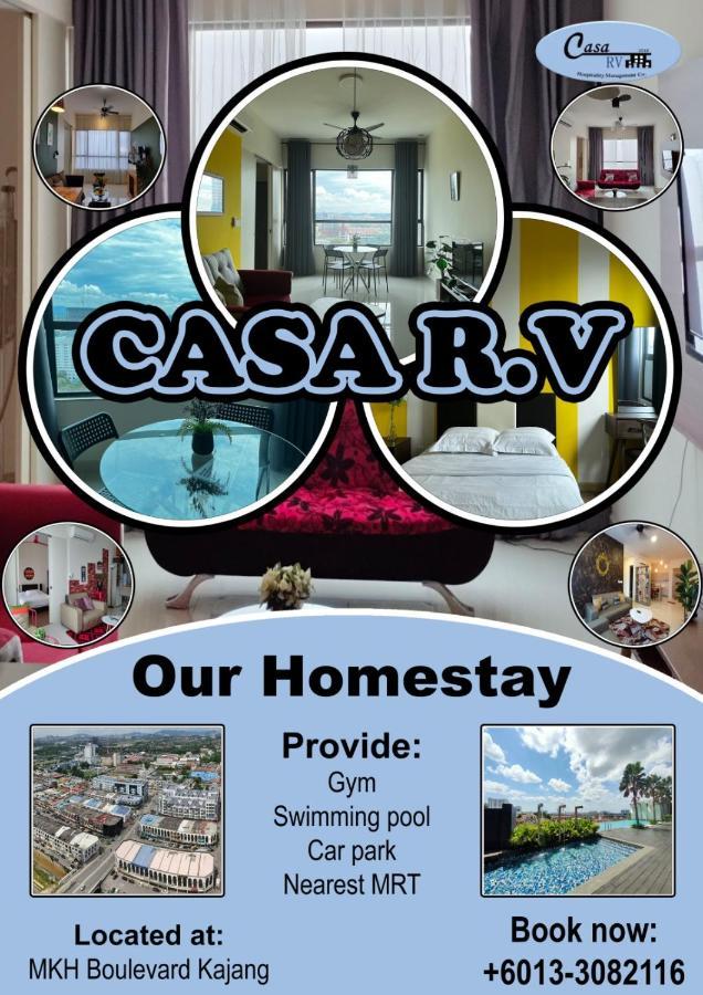 Casa Rv Homestay Mkh Boulevard กาจัง ภายนอก รูปภาพ